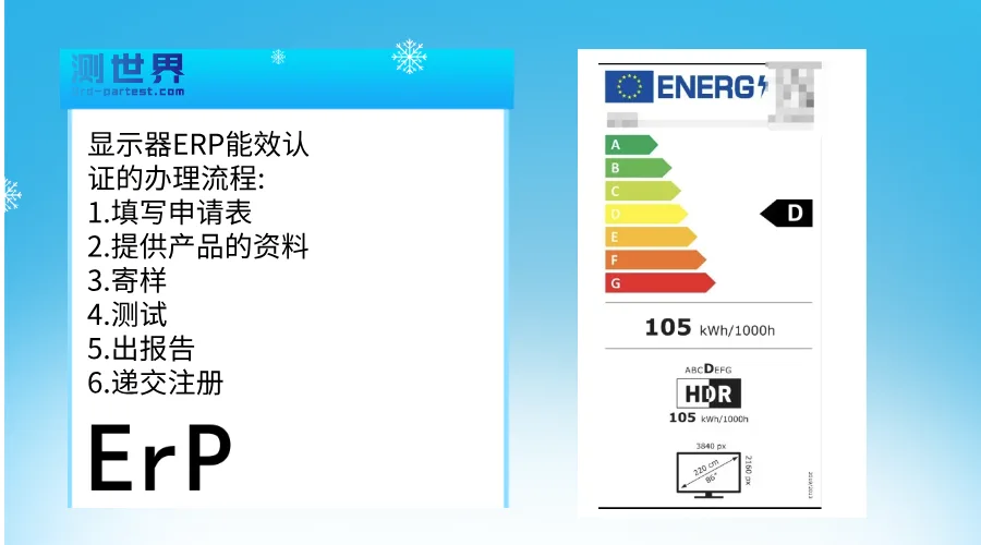 显示器注册欧盟能效标签需要注意什么-测世界来解答